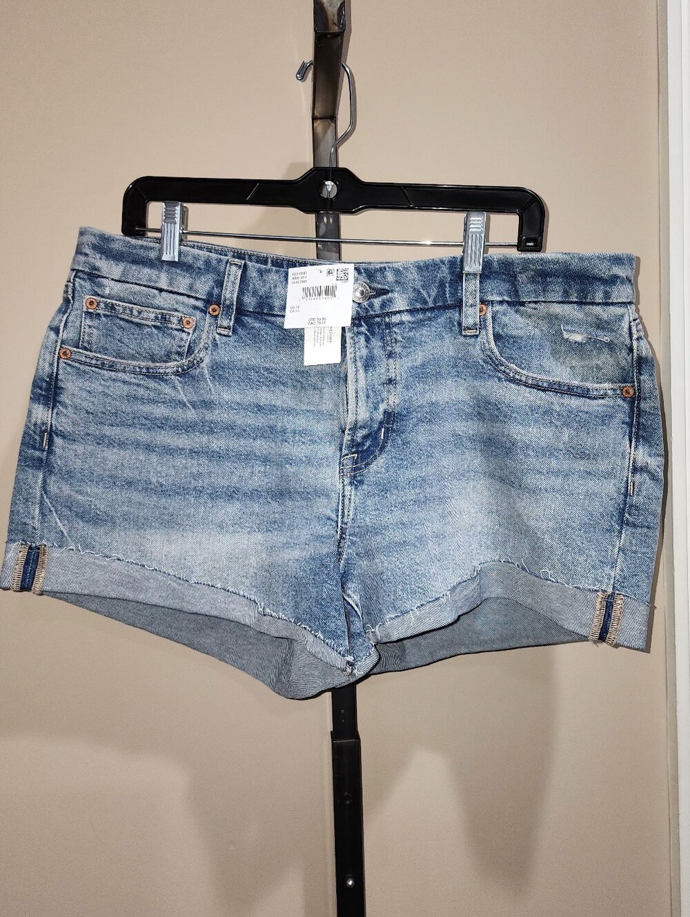 NWT American Eagle Outfitters Stretch Curvy Low-rise Perfect Shortie Size 16